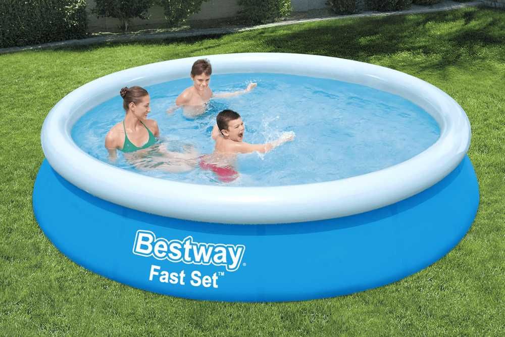 NOWY basen rozporowy okrągły Bestway 366 x 76 cm z pompą filtrującą