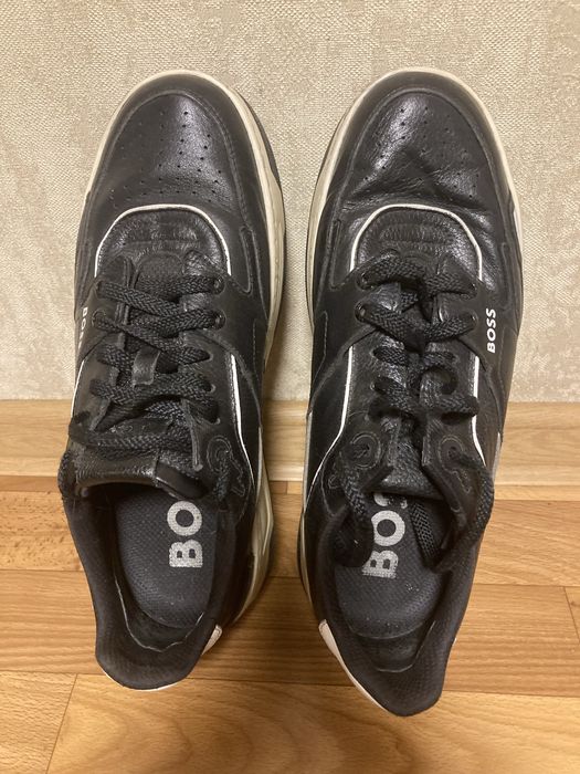 Макасины Босс мужские . 42 р ,28 по стельке  .