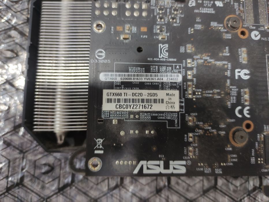 Placa gráfica GTX 660 ti 2gb