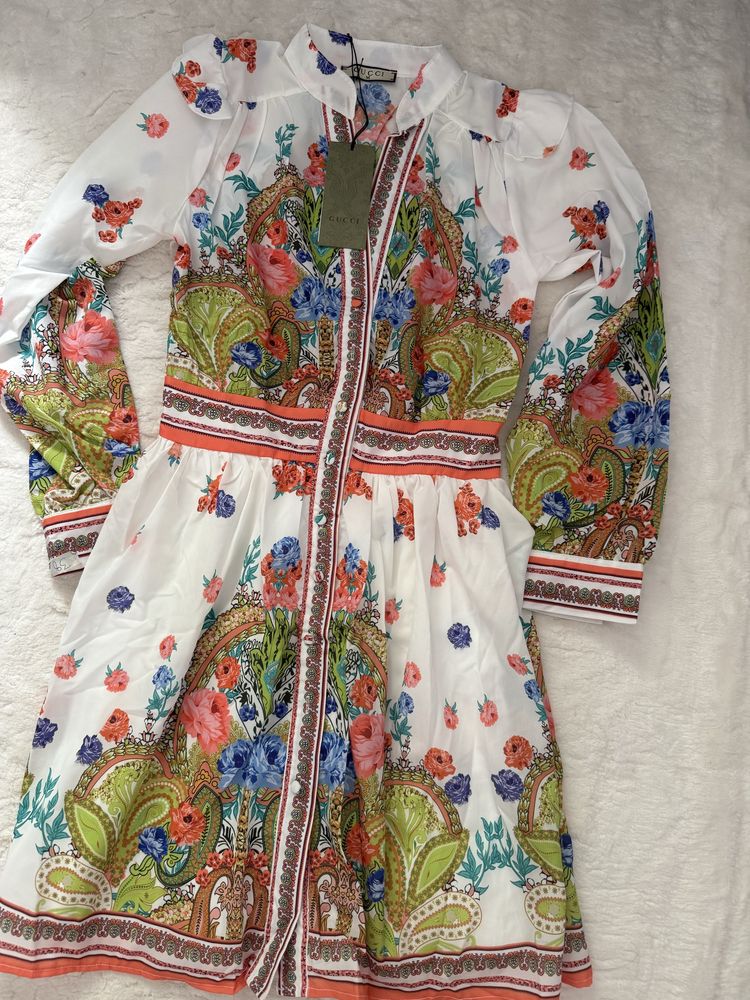 Sukienka kwiaty letnia