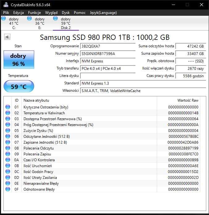 Samsung 980 PRO 1TB | Gwarancja do 04.2027