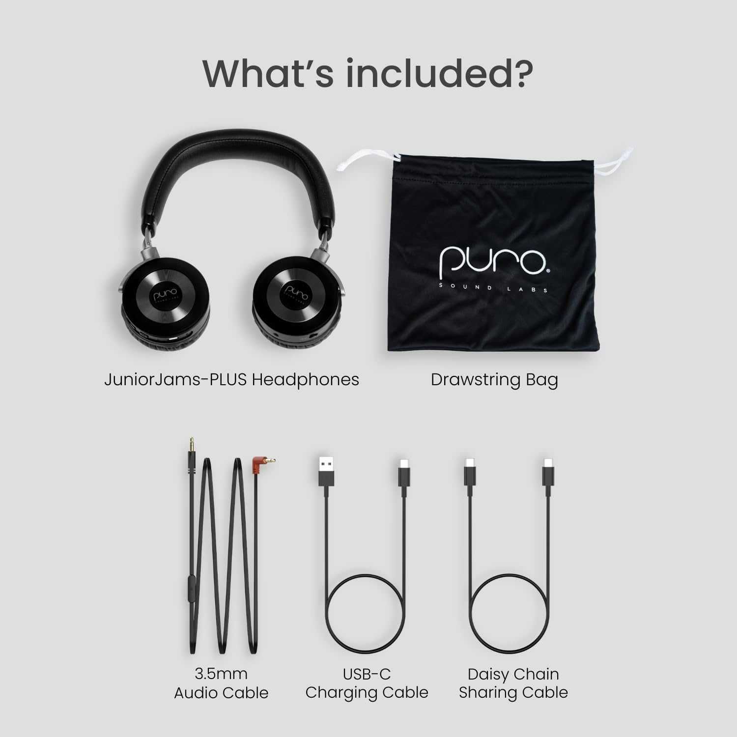 Puro Sound Labs JuniorJam Plus słuchawki ograniczające głośność