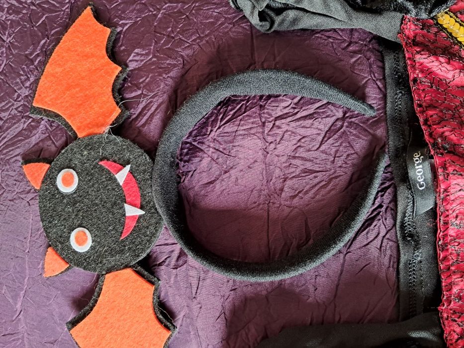 Карнавальний костюм Вампірка на Хеловін р.128