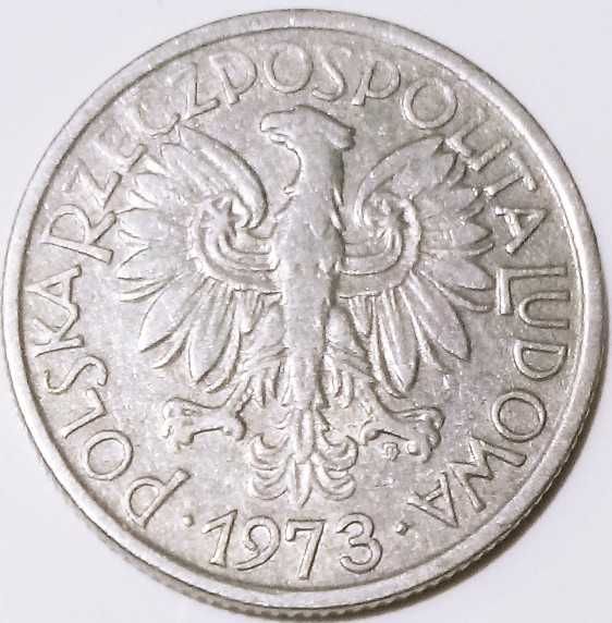 moneta PRL 2 zł 1973 r jagody