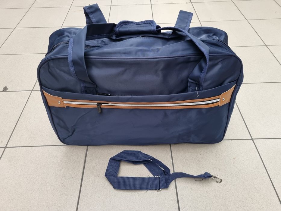 Torba podróżna granatowa 60 cm