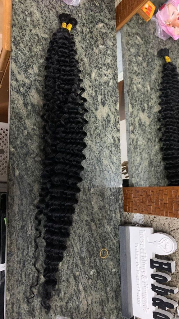 2 montes Aplique de cabelo de teias para gipsy braids