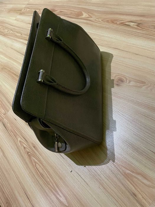 torebka skórzana wittchen szara