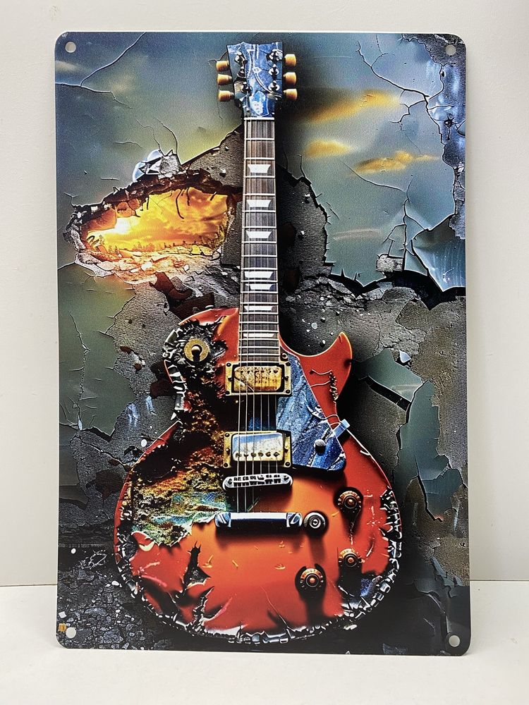 Placa Decorativa em Metal
