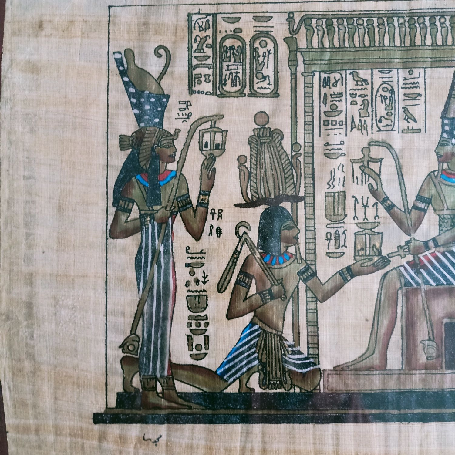 Papirus orginalny szerokość 42 wysokość 32