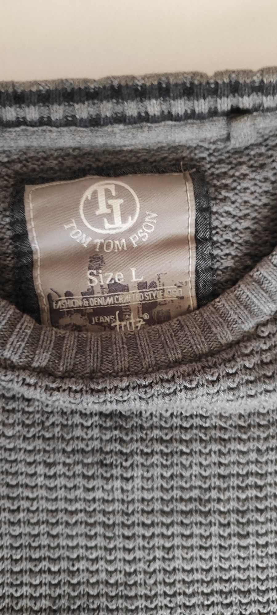 Sweter męski rozmiar L  Bawełna