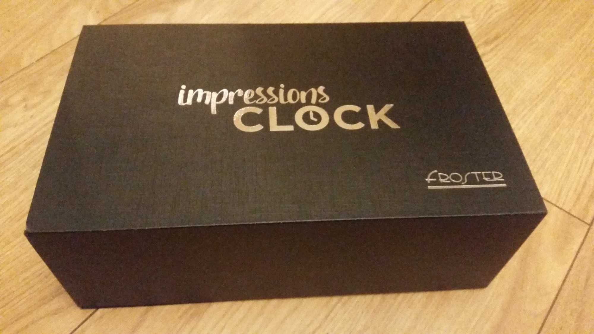 Zegar z ramkami na zdjęcia Impressions Clock