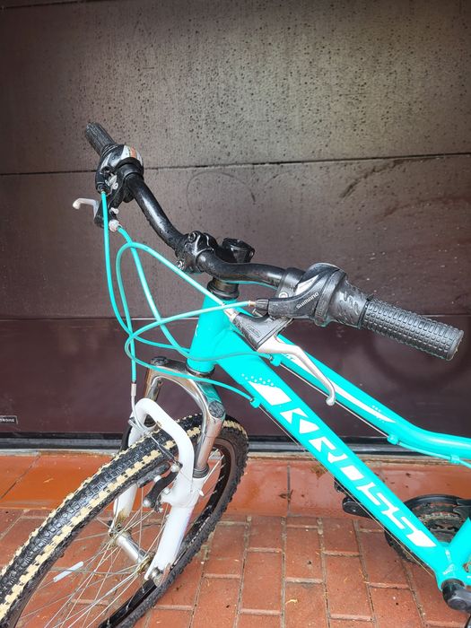 Rower 24 cale turkusowy