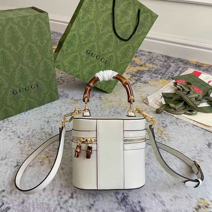 GUCCI Mini torba bambusowa na ramię