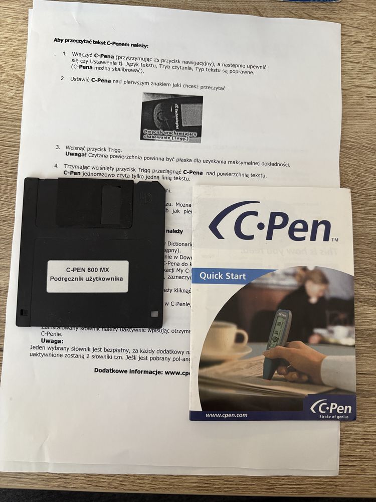 C-pen 600 MX ręczny skaner i tłumacz tekstu