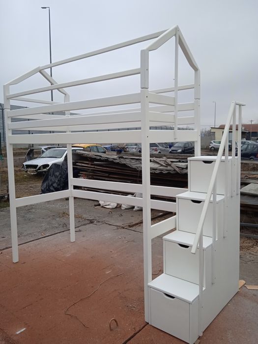 Кровать Чердак, кровать  домик .