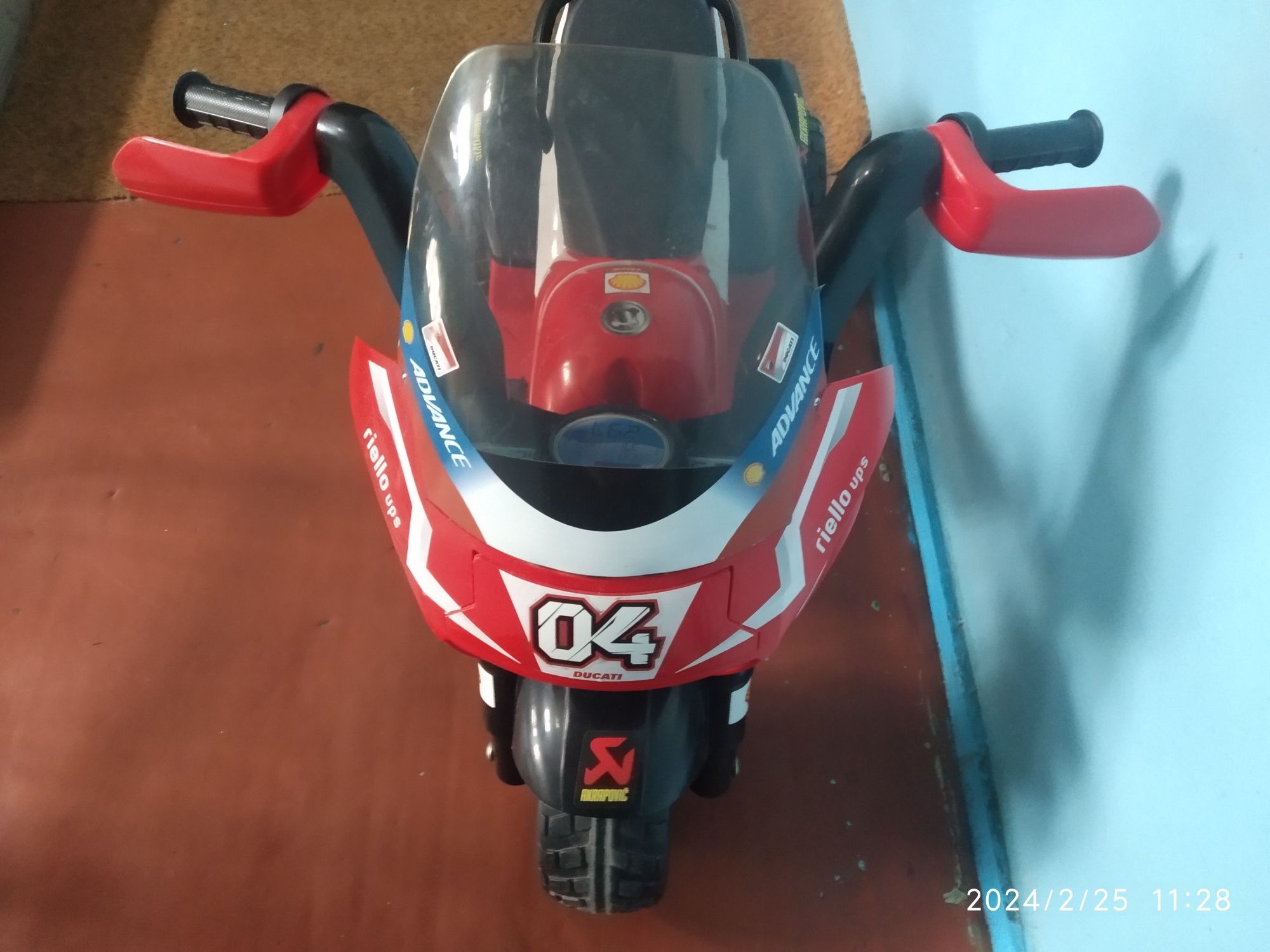 Детский мотоцикл DUCATI