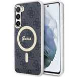 Etui Guess 4G Magsafe Do Samsung Galaxy S23+ - Czarne