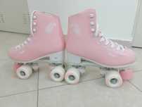 Patins dePatins de Patinagem Artística Rosa, Nº37, Oxelo, Decathlon