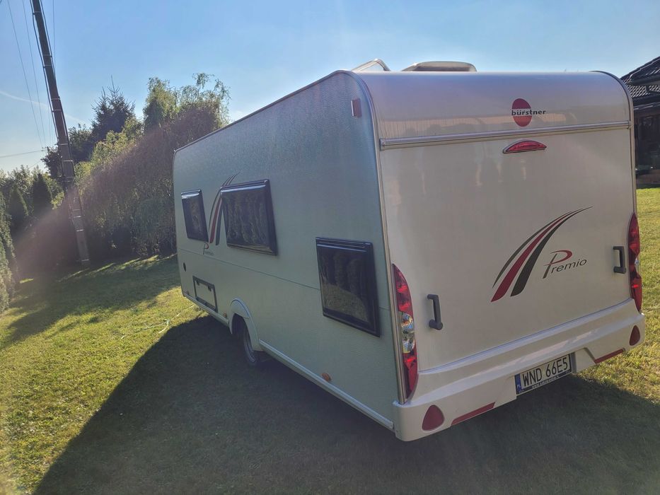 Przyczepa kempingowa Burstner PREMIO 485TK 6 osobowa DMC 1200