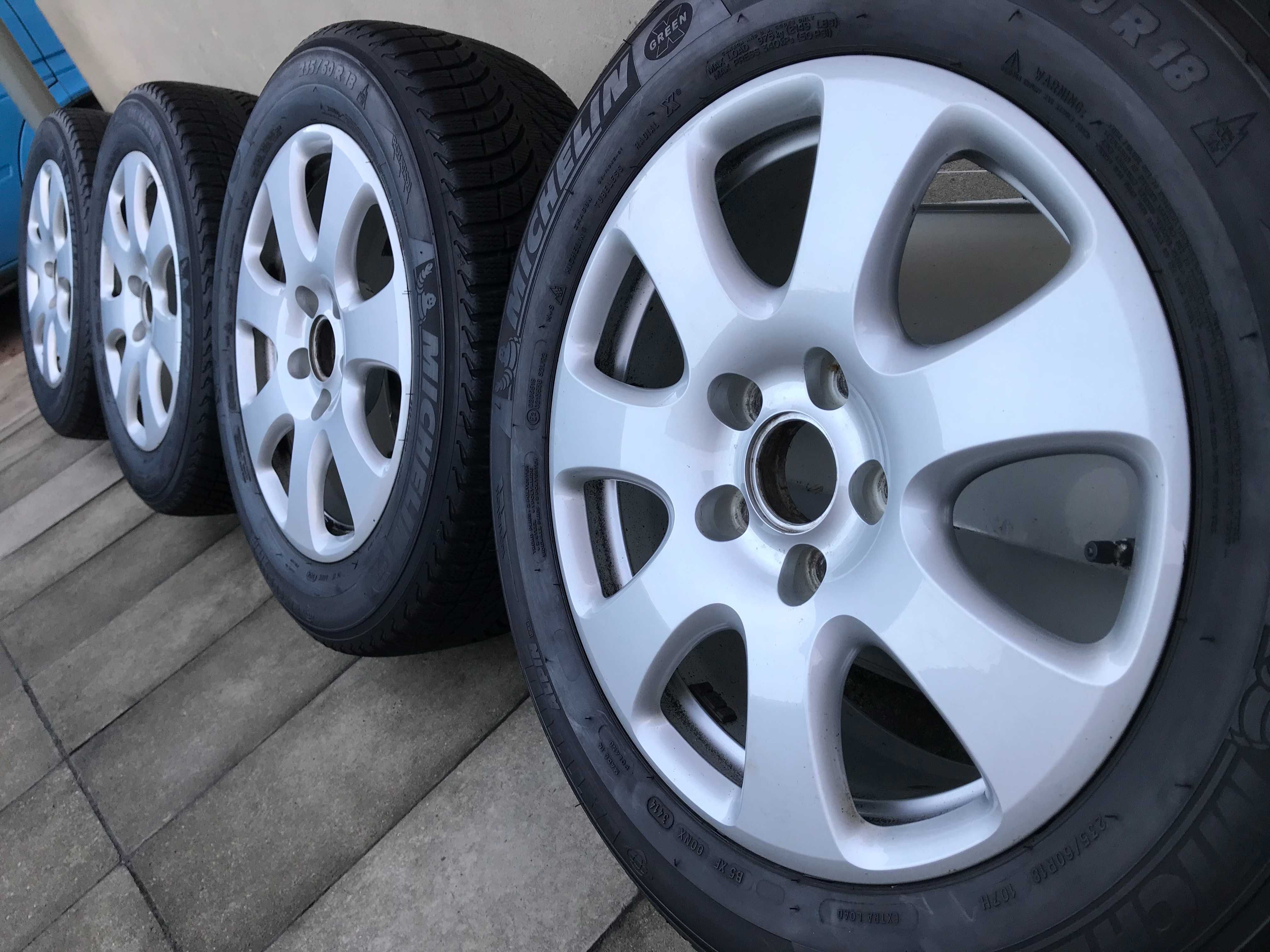 Koła zimowe Audi Q7 VW Touareg Porsche Cayenne 7,5Jx18 ET53 5x130