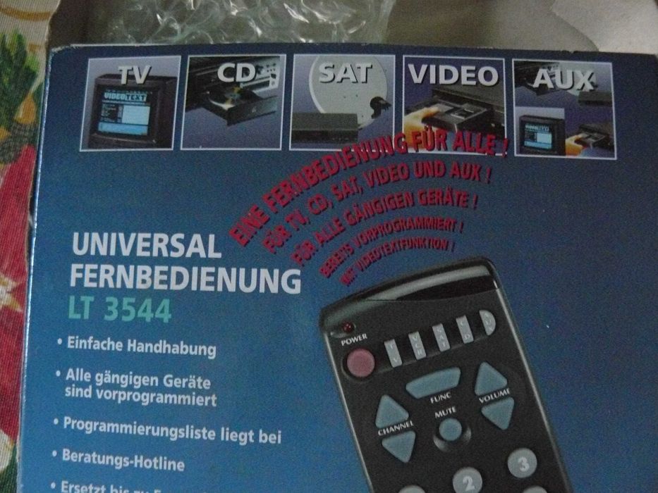 Pilot do telewizora rtv sony panasonic universum uniwersalny