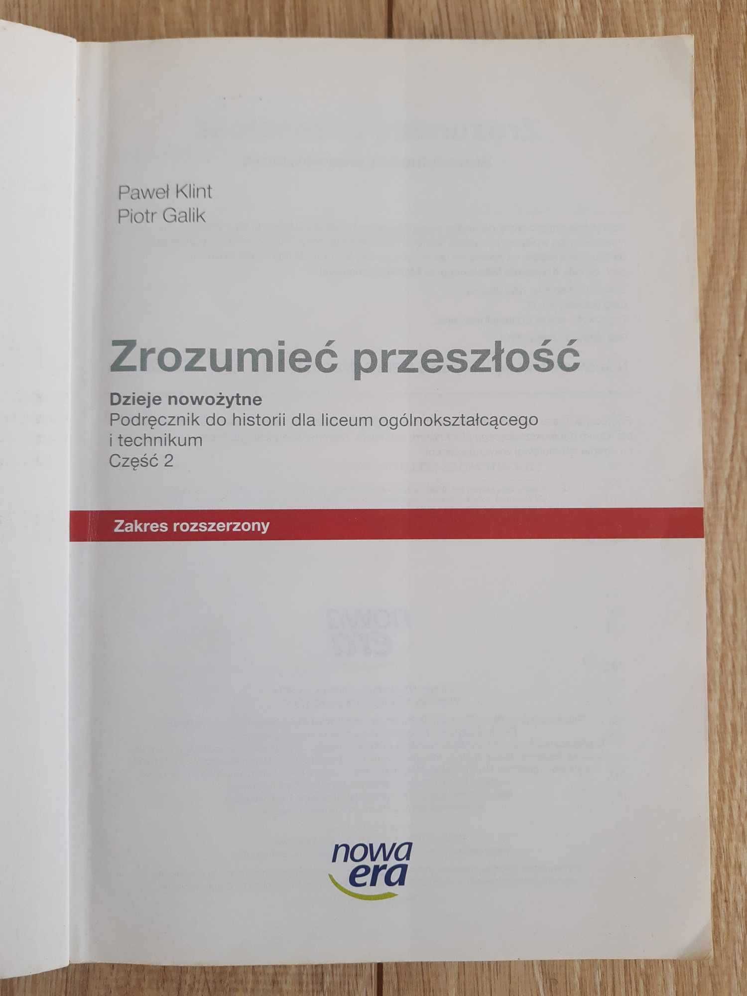 Podręcznik do historii "Zrozumieć przeszłość" zakres rozszerzony