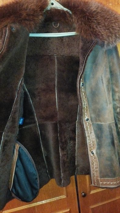 Дублянка жіноча з хутром