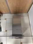 Okap kominowy 90cm Siemens szklany