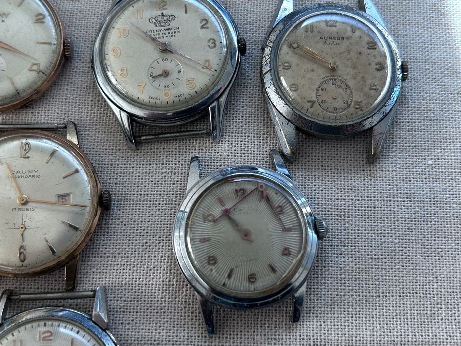 Relogios mecânicos corda para reatauro peças