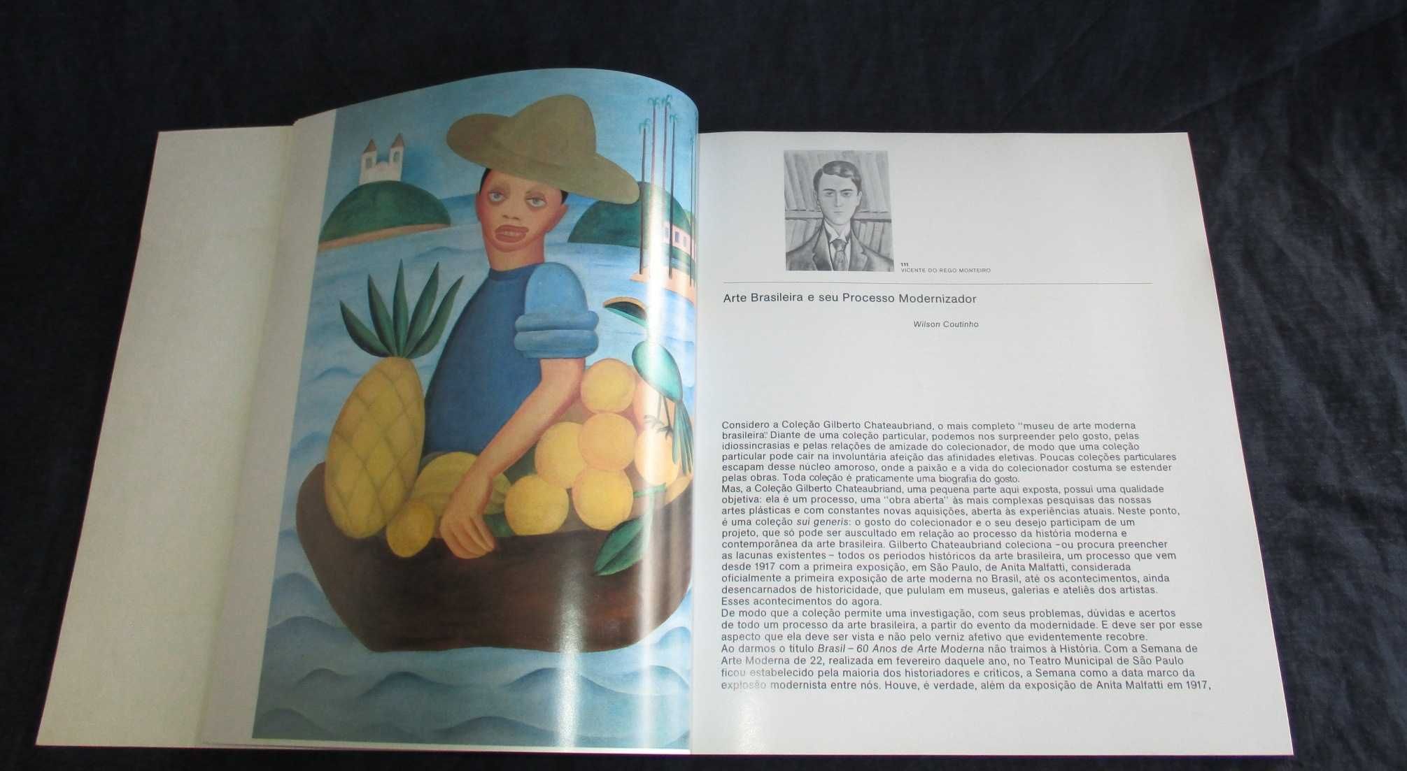 Livro Brasil 60 Anos de Arte Moderna Colecção Gilberto Chateaubriand