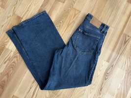 H&M jeansy dzinsowe spodnie szerokie nogawki rozmiar 38 super !