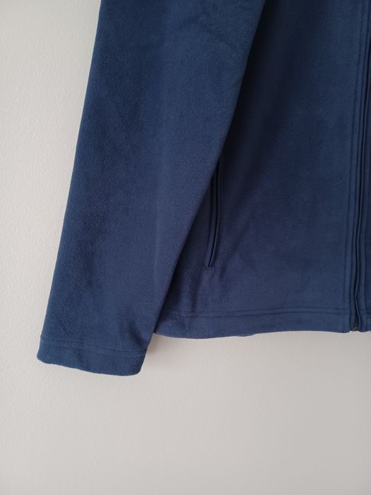 Bluza sportowa polarowa na zamek M niebieska Crane