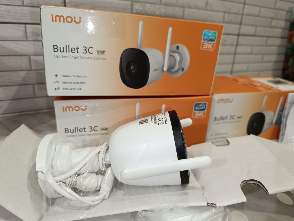 PoE Ip камера Imou Bullet 3C, 5 Mp, Wifi, IPC-S3DP-5MOWJ