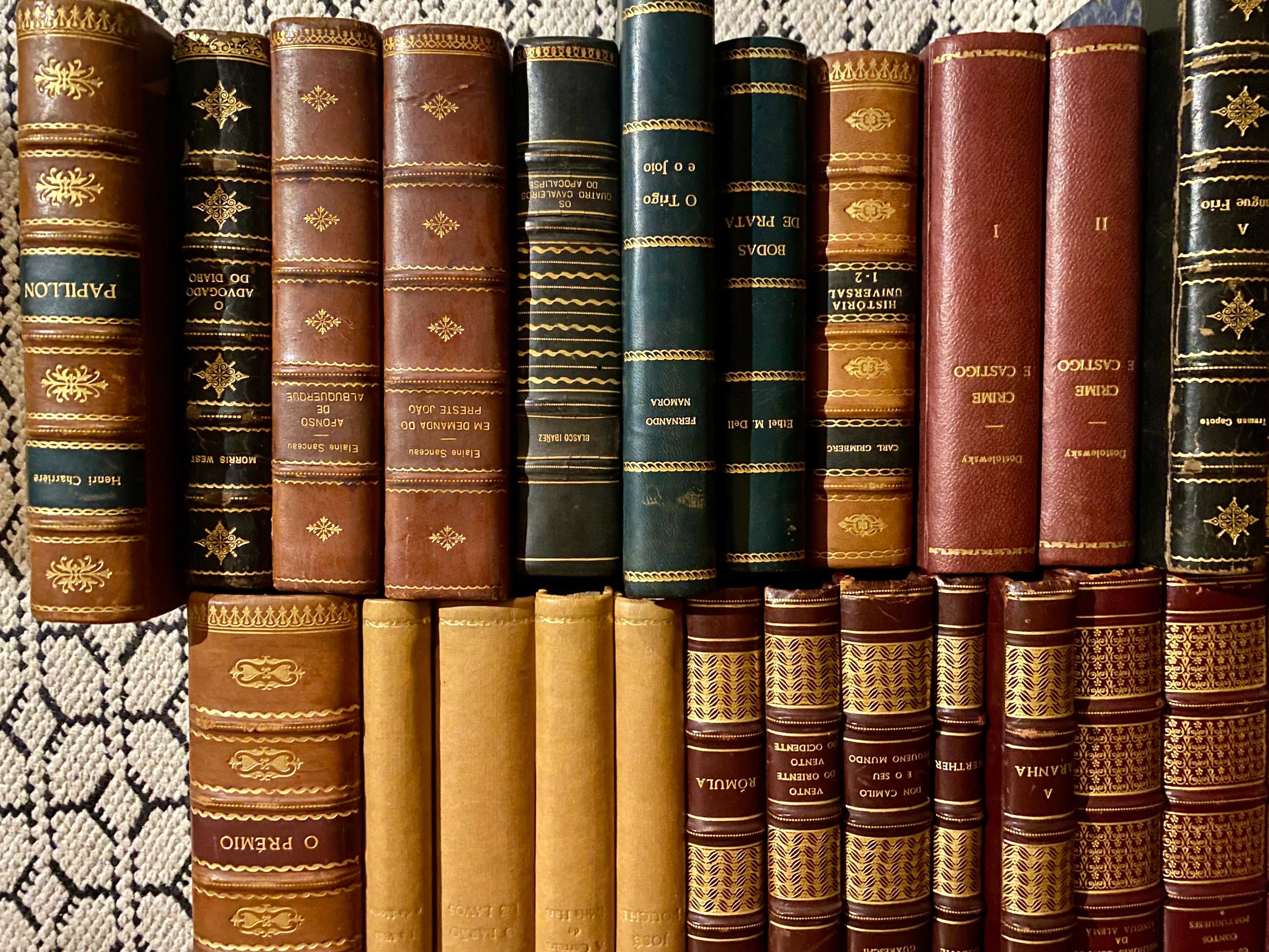 Lote livros antigos literatura - raridades