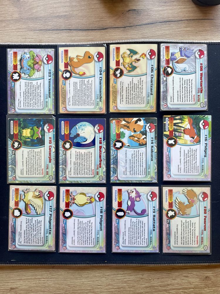 Pokemon topps ingleses silver/rainbow foil 68/151
