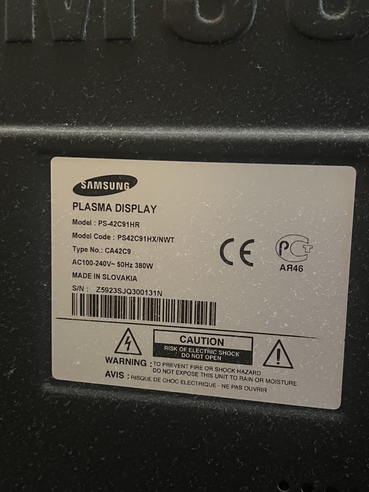 Samsung PS 42C91HR