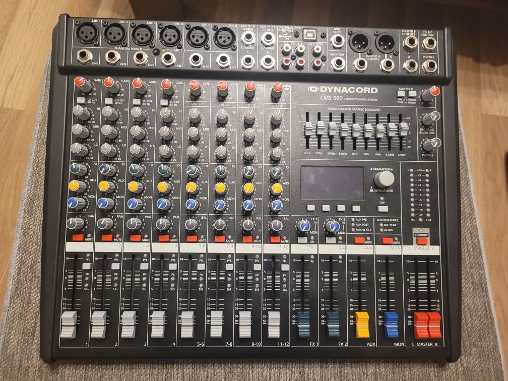 Dynacord cms600 - 3  MIKSER z fx