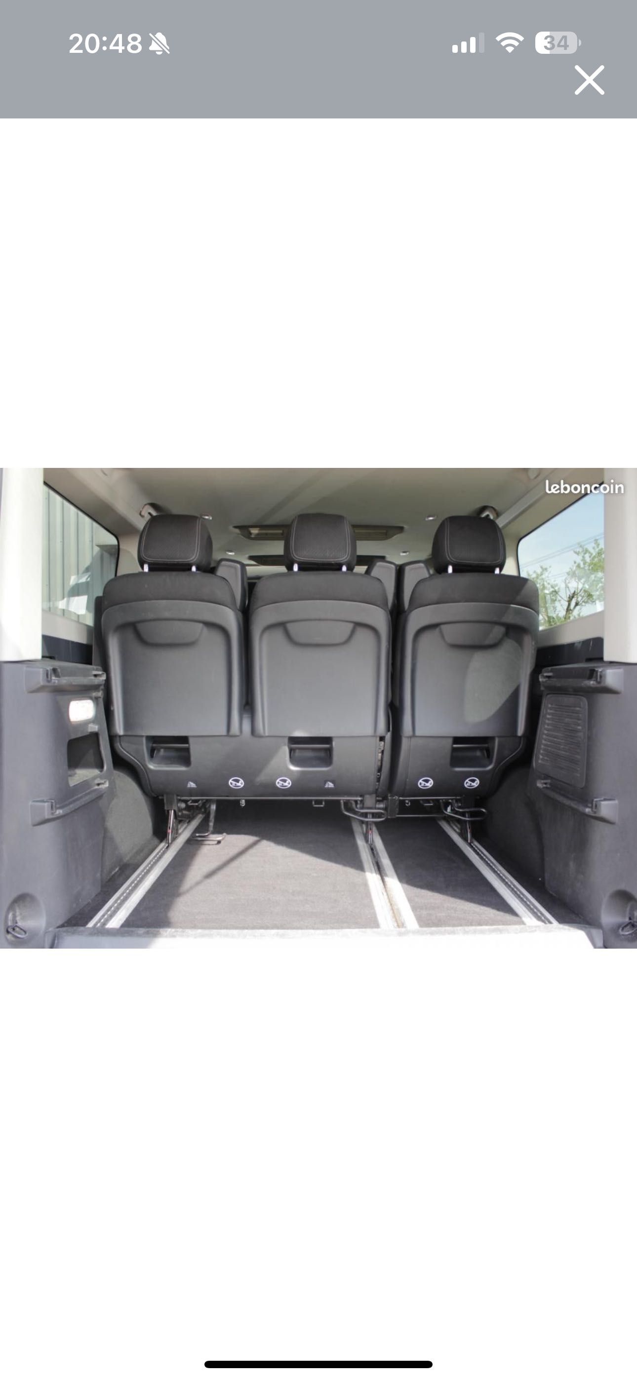 Bancos fileira Mercedes classe V w447