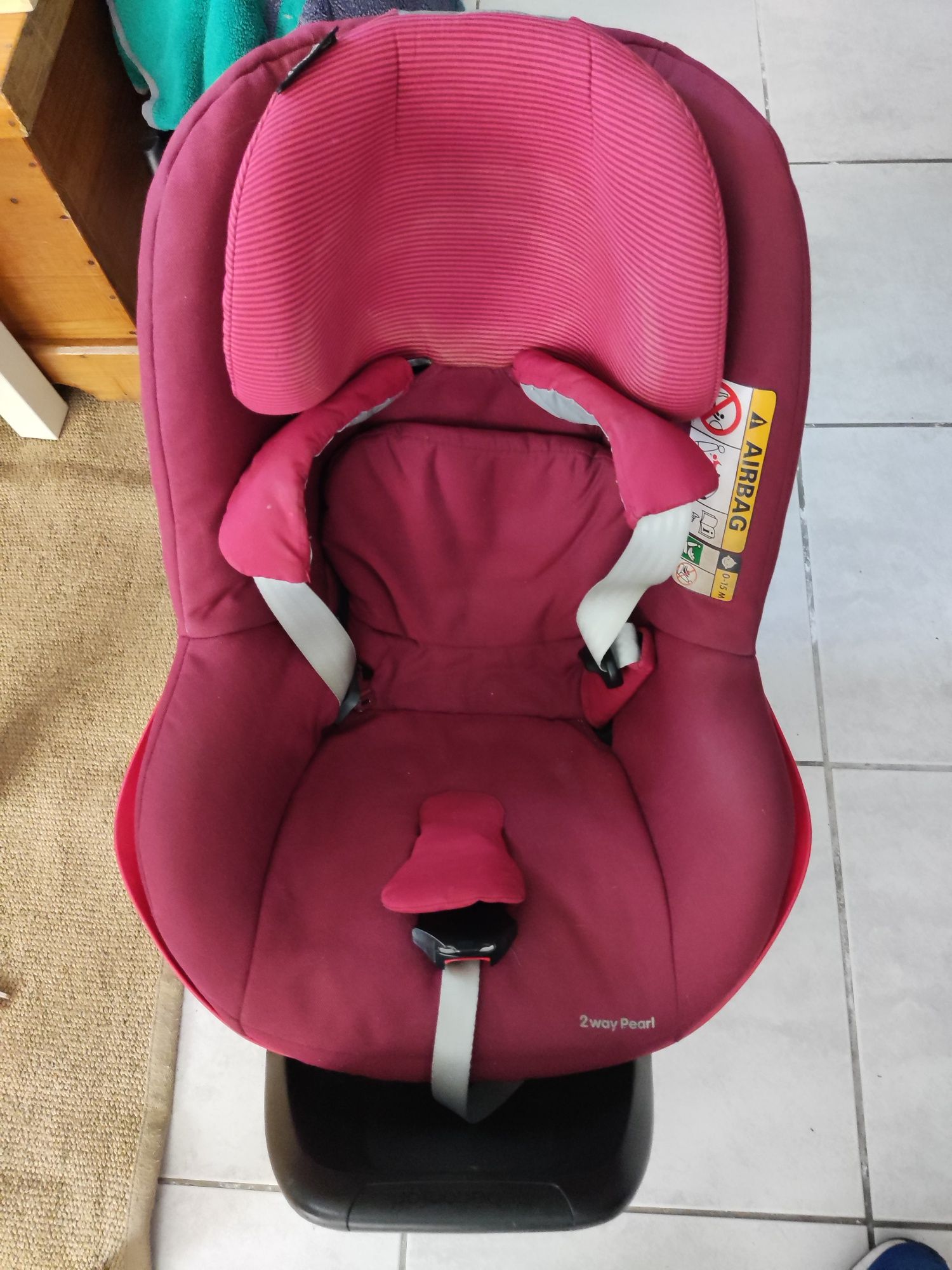 Cadeira de Auto 2 Way Pearl Bébé Confort com base ISOFIX