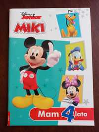 Miki Disney Mam 4 lata książka edukacyjna