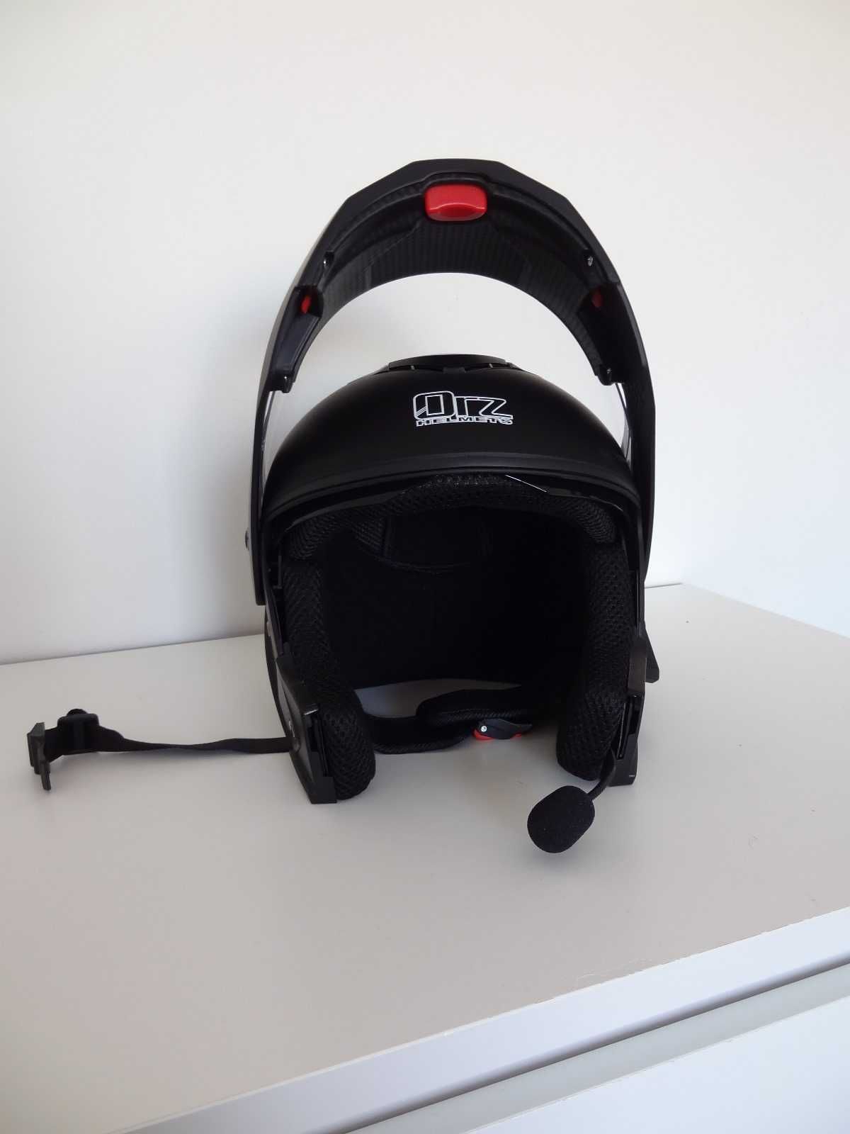 Capacete de Moto Novo, Bluetooth integrado, Moto helmet with bluetooth