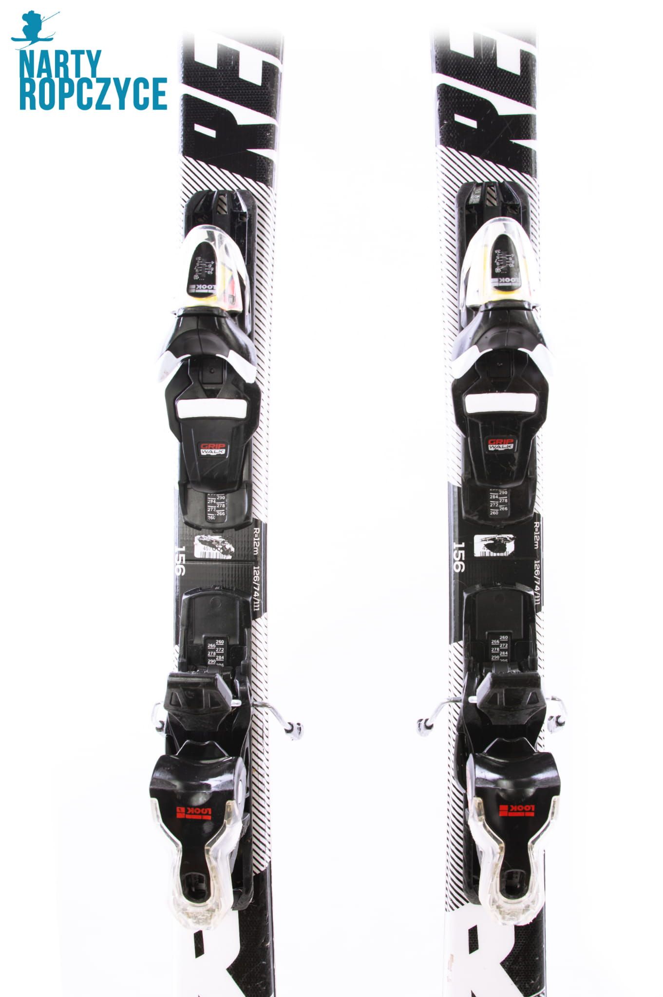 NartyRopczyce  NR24 Narty 156 ROSSIGNOL REACT COMPACT RT V25 Serwis!