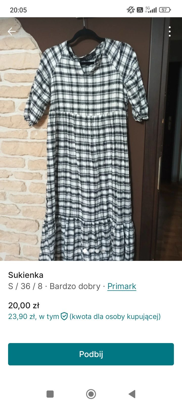 Sukienka długa damska