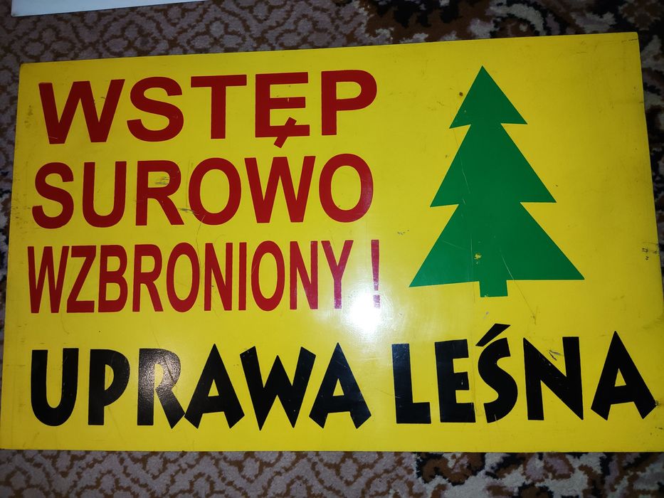 Szyld,blaszka z informacją