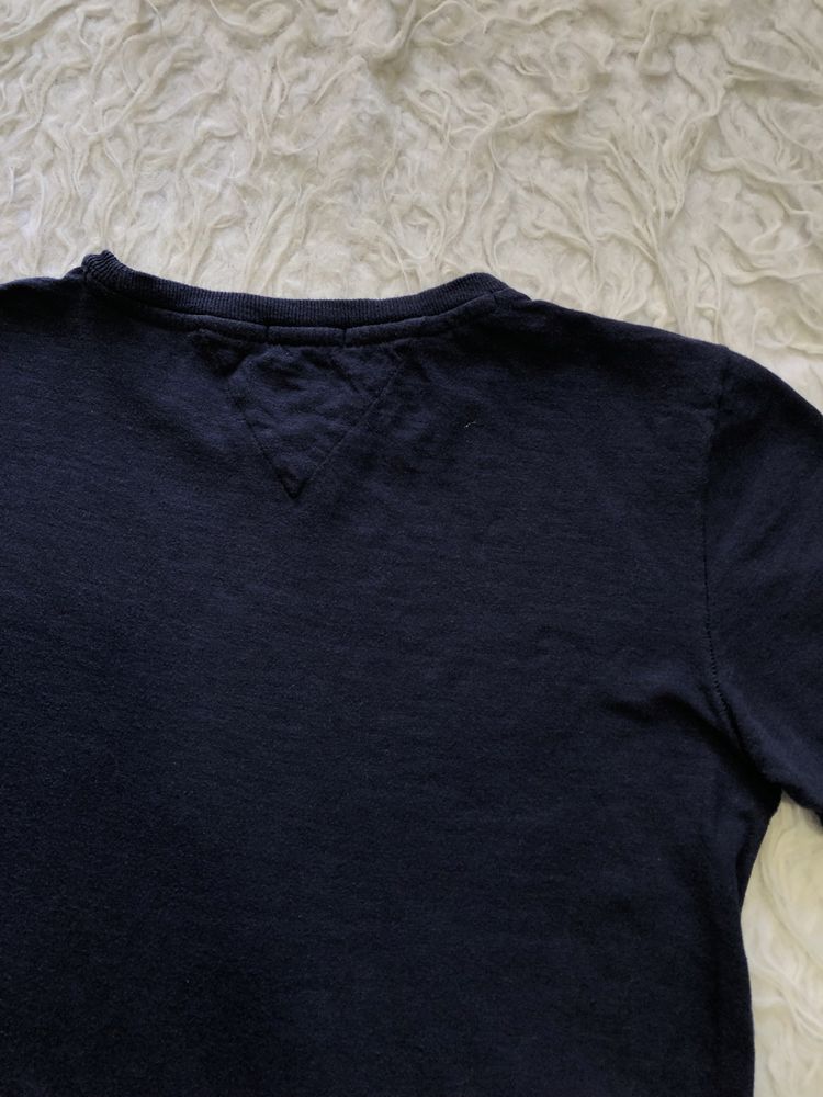 Koszulka bluzka Tommy Hilfiger rozmiar XS 152 cm granatowa