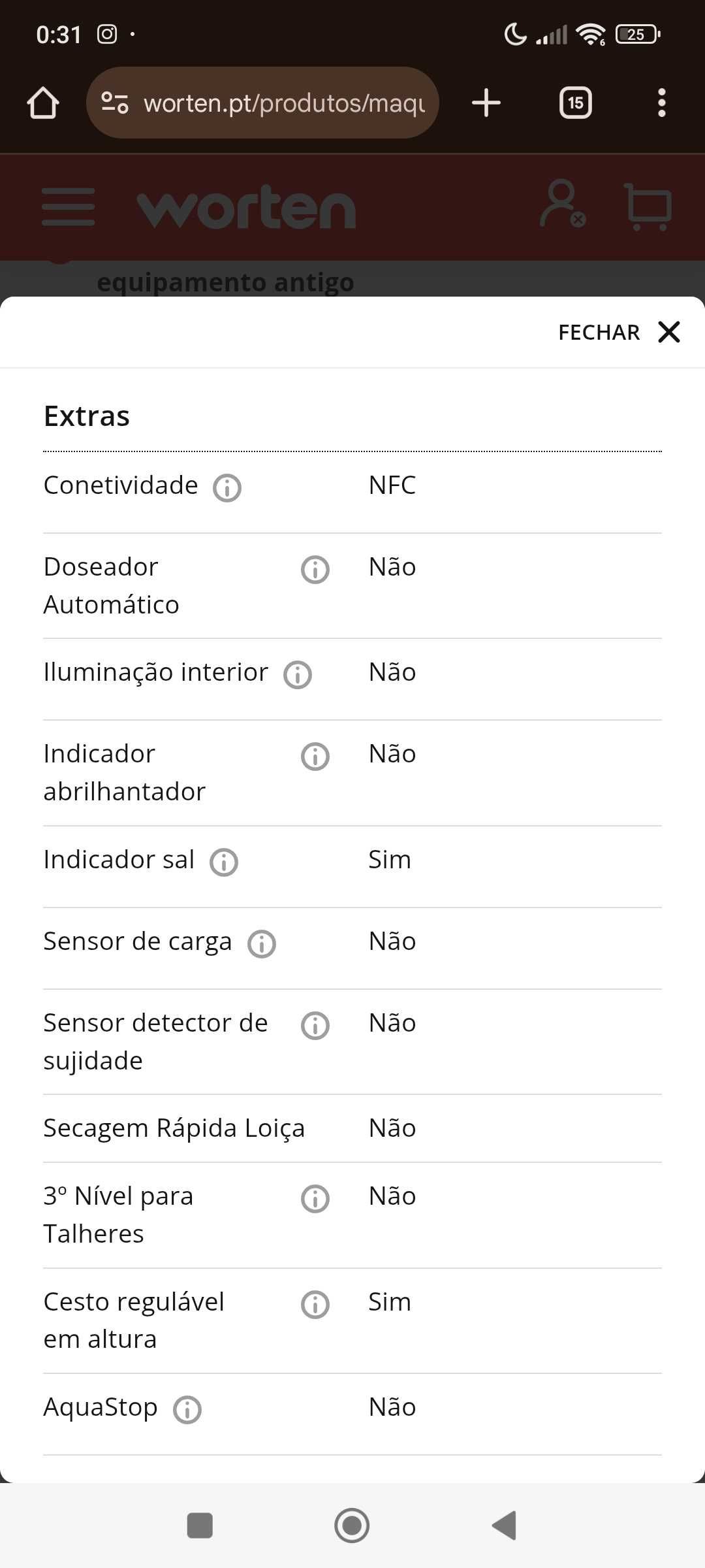 Máquina de Lavar Louça encastrável CANDY CDI 2LS36/T