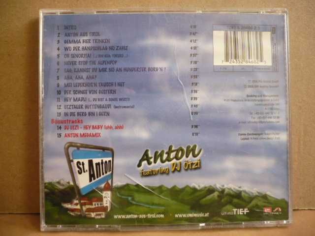 Wyprzedaż płyt CD  DJ Otzi.Zapraszam