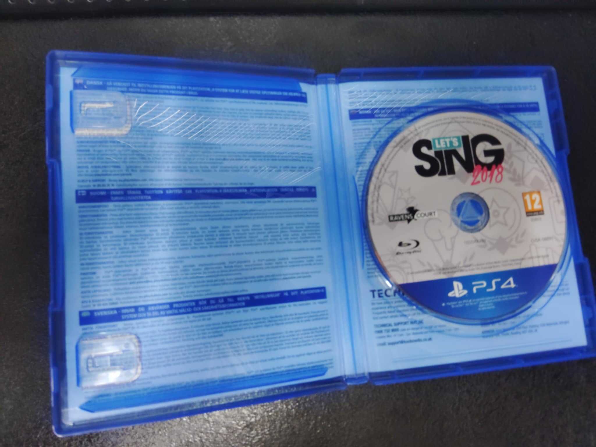 Let's Sing 2018 PS4 gra po Angielsku