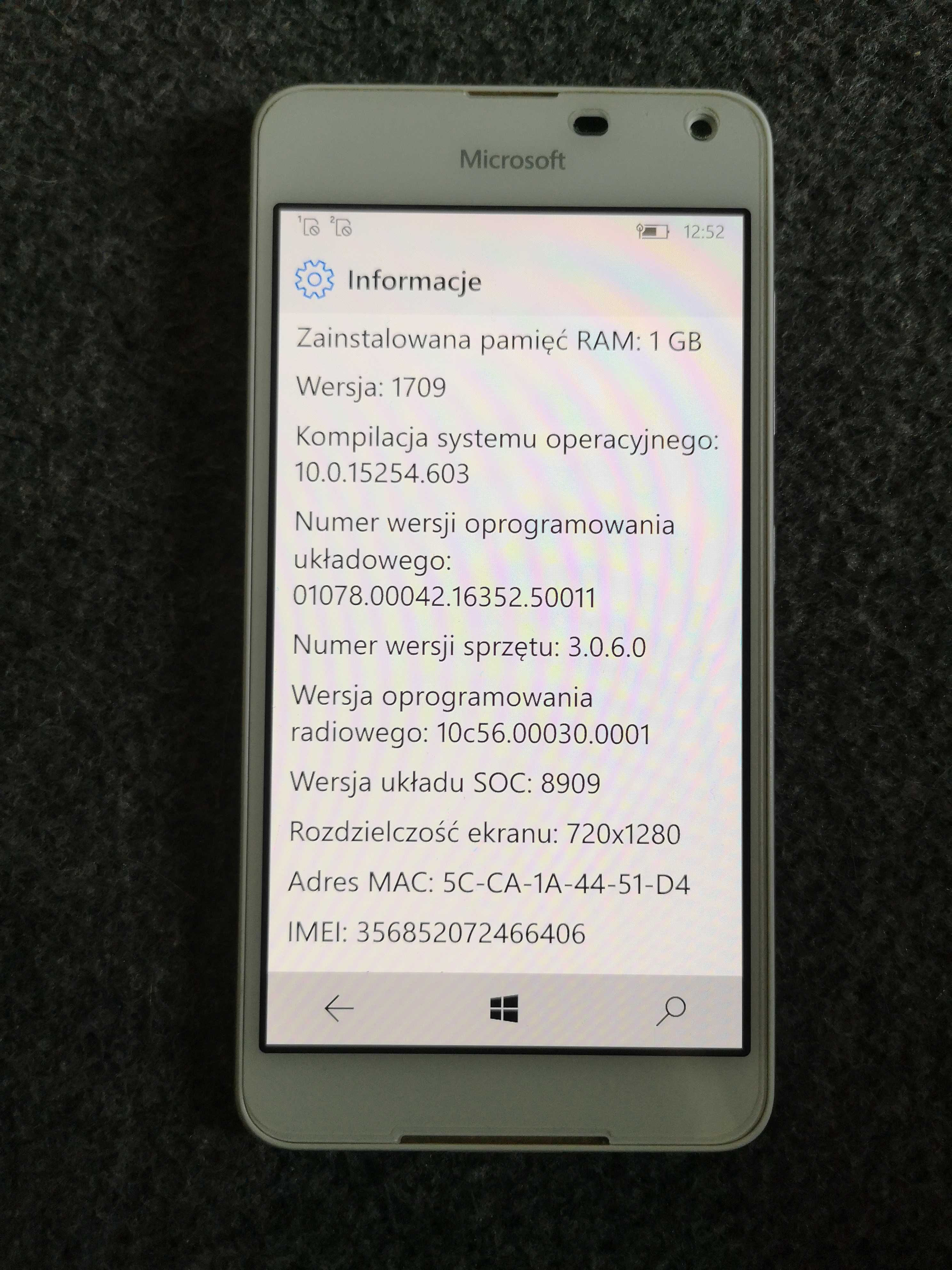 Lumia 650 DS używana