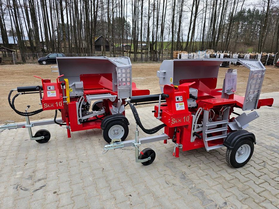 Profesjonalna słoweńska łuparka Lancman SLX10 elektryczna 4kW